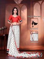 Designer Silk Saree with Stitched Blouse