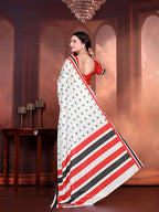 Designer Silk Saree with Stitched Blouse