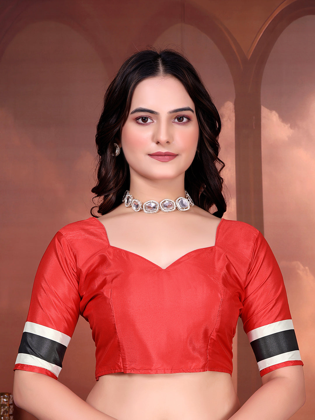 Designer Silk Saree with Stitched Blouse