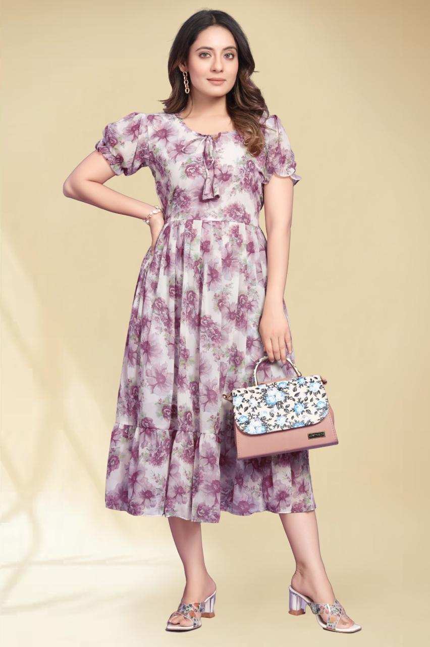 Classic Fit and Flare Dress for Women