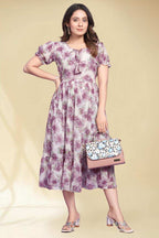 Classic Fit and Flare Dress for Women