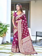 Ready to Wear Pathni Woven Pure Silk Saree