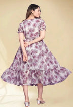 Classic Fit and Flare Dress for Women