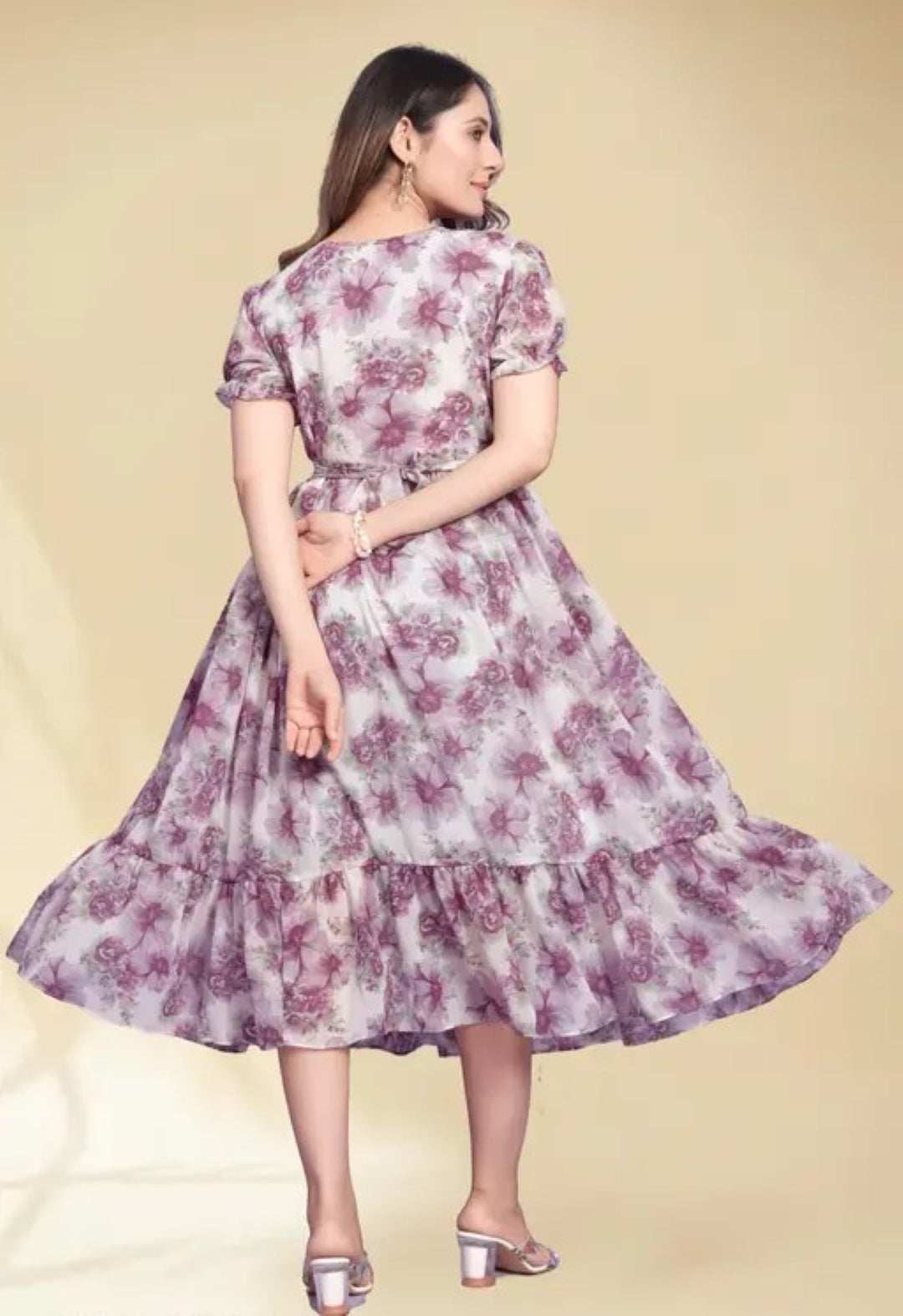 Classic Fit and Flare Dress for Women