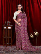 Ready to Wear Georgette Patta Printed Saree