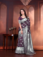 Ready to Wear Jacquard Pure Silk Saree