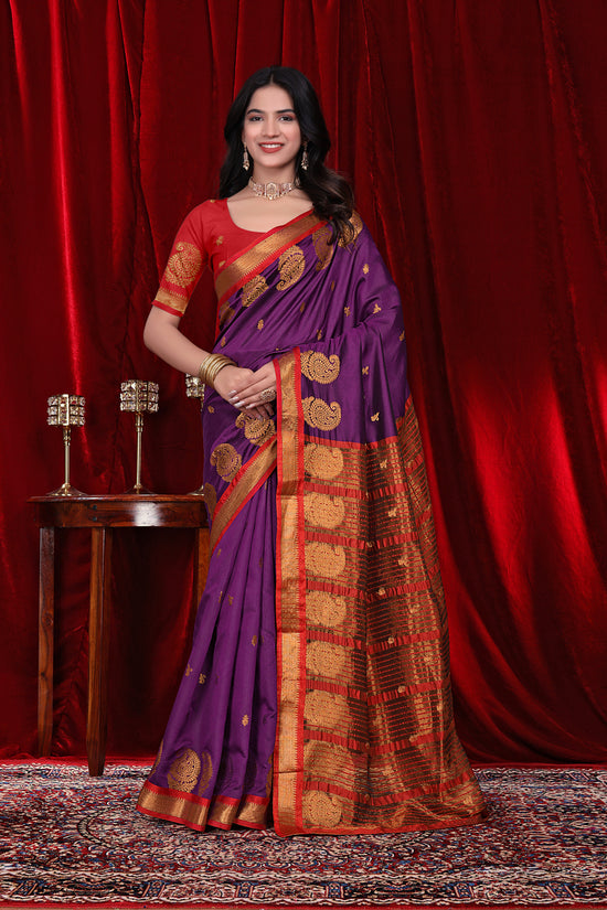 Ready to Wear Jacquard Pure Silk Saree