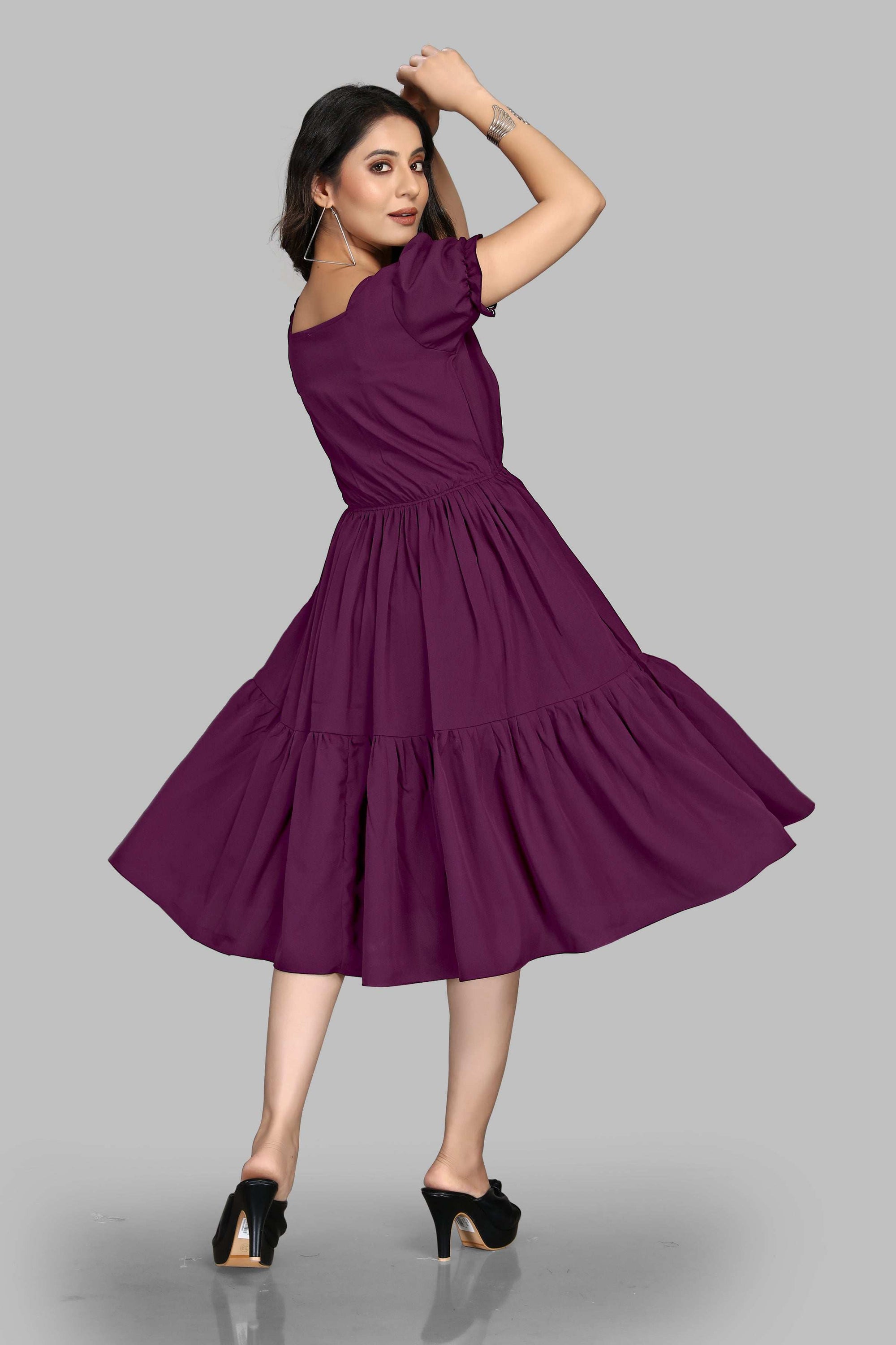 Stunning Fit and Flare Dress for Women