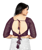 Georgette Padded Blouse with Full Embroidery Work