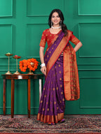 Ready to Wear Jacquard Pure Silk Saree
