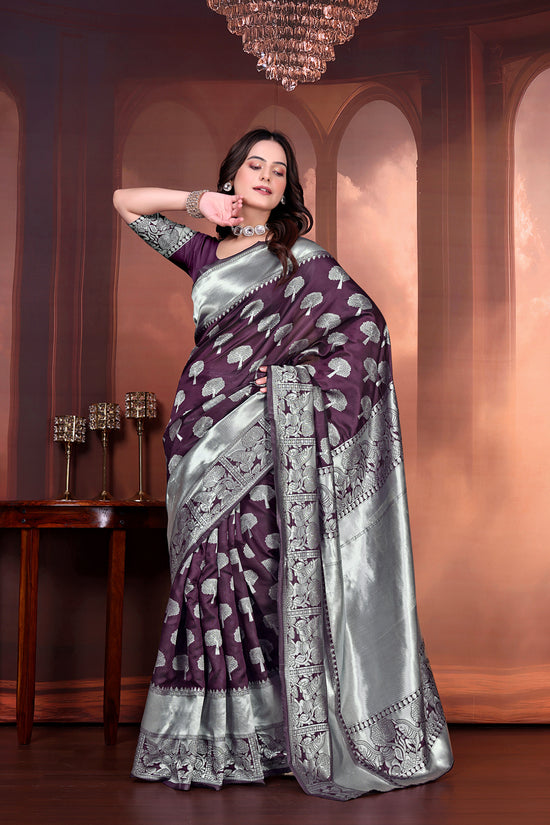 Ready to Wear Jacquard Pure Silk Saree