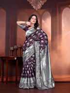 Ready to Wear Jacquard Pure Silk Saree