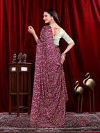 Ready to Wear Georgette Patta Printed Saree