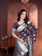 Ready to Wear Jacquard Pure Silk Saree