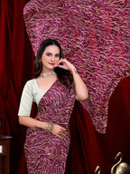Ready to Wear Georgette Patta Printed Saree