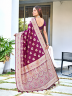 Ready to Wear Pathni Woven Pure Silk Saree