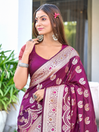 Ready to Wear Pathni Woven Pure Silk Saree