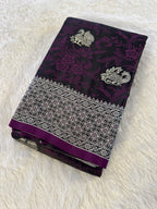 Satin Banarasi Silk Woven Saree