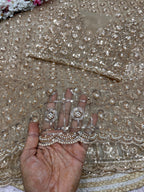Betterfly Net With Brits Sequence Work Embroidered Saree