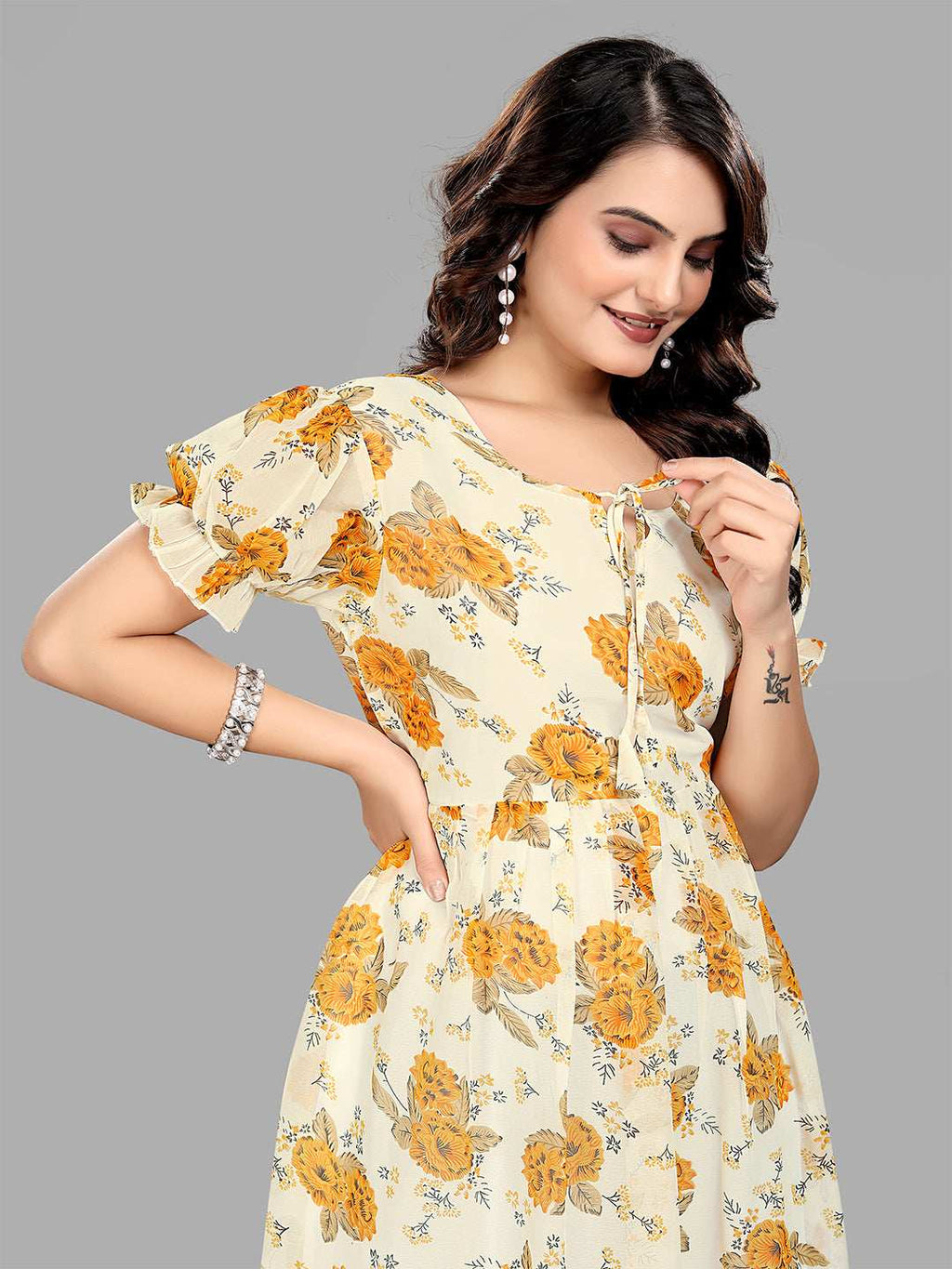 Casual Women Fit and Flare Dress