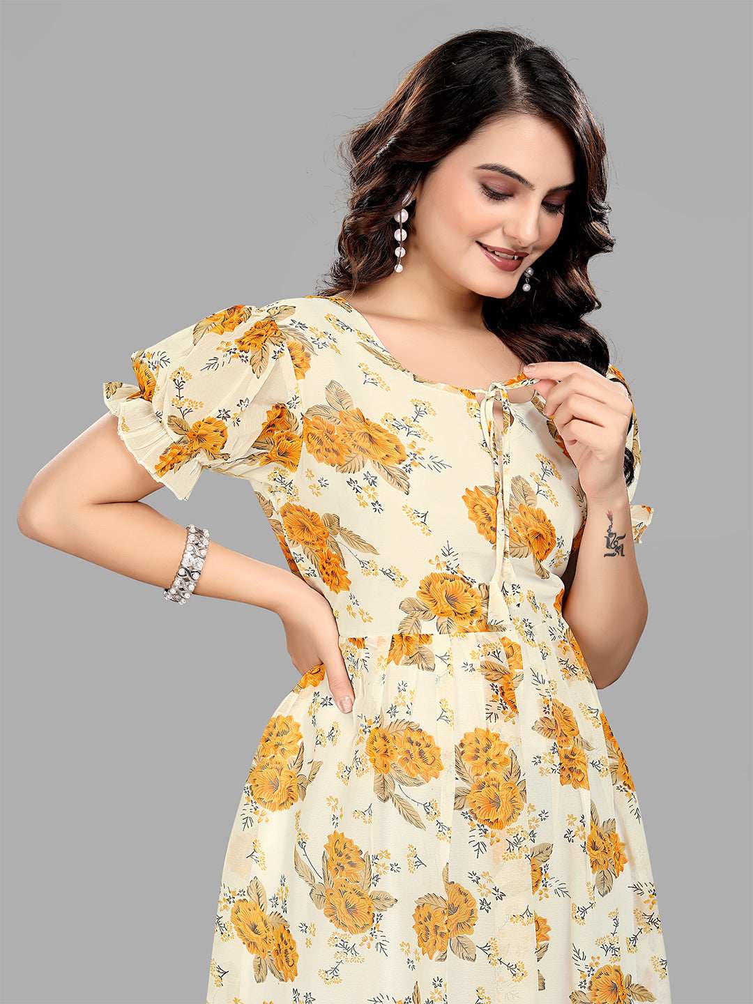 Casual Women Fit and Flare Dress