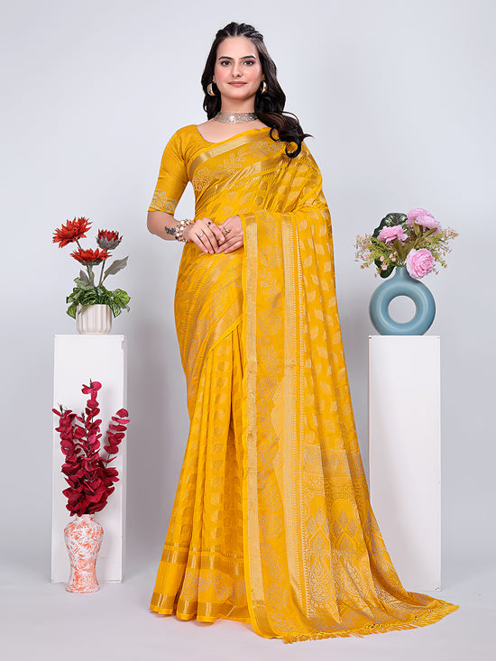 Banarasi Georgette Siroski Work Saree