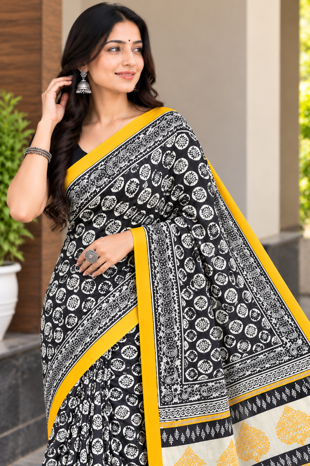 Pure Mulmul Cotton Daily Wear Saree