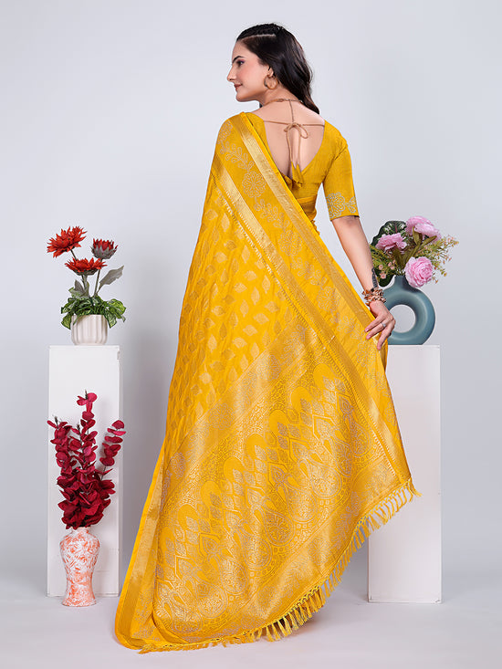 Banarasi Georgette Siroski Work Saree