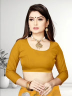 Pionex Banarasi Softy Copper Zari Weaving Brocade Saree