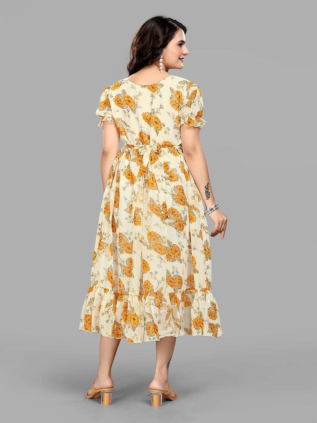 Casual Women Fit and Flare Dress