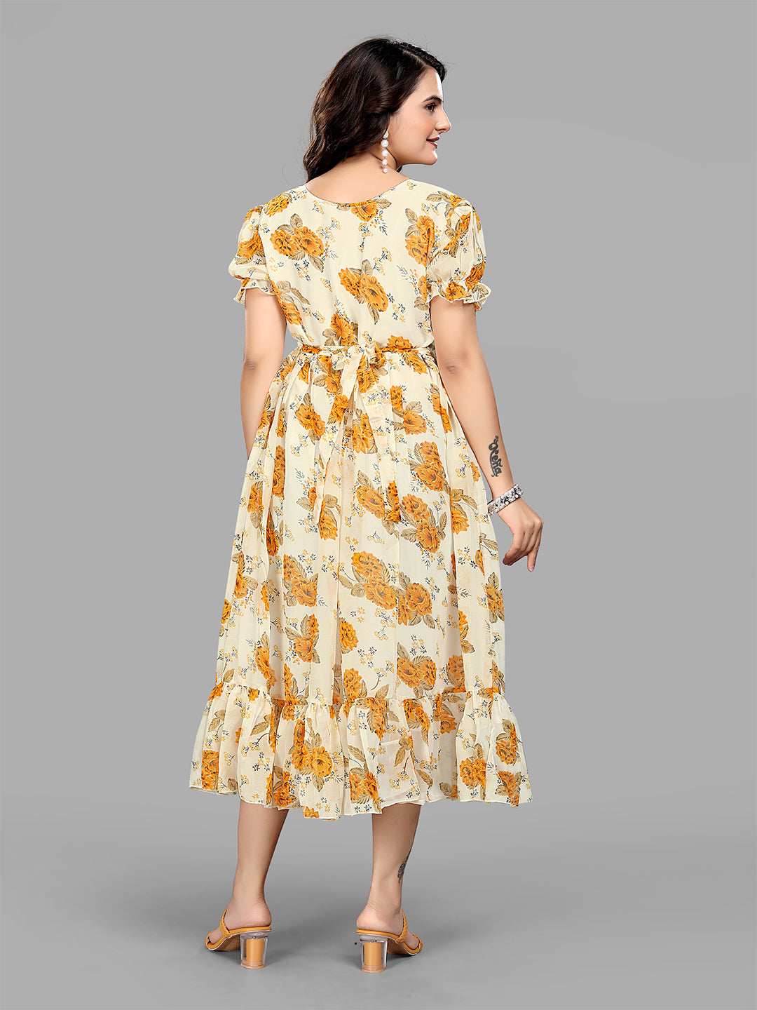 Casual Women Fit and Flare Dress