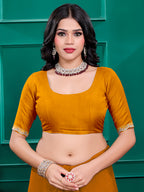 Chiffon   Siroski Daimond  Lace Work Sarees