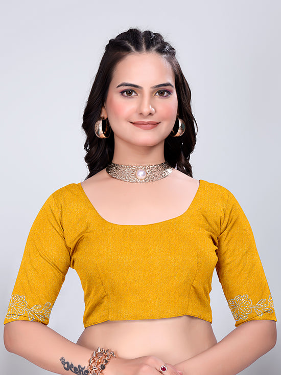 Banarasi Georgette Siroski Work Saree