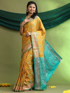 Woven Banarasi Patola Jacquard Pure Silk Saree