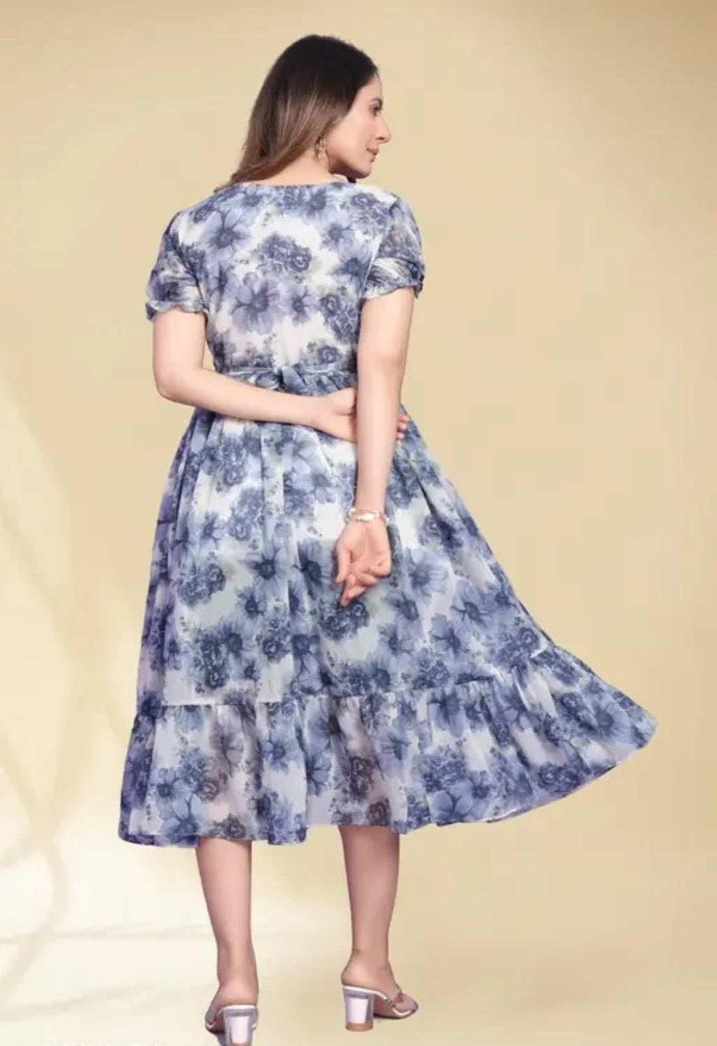 Classic Fit and Flare Dress for Women