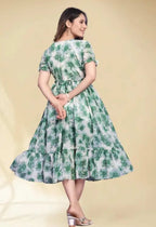 Classic Fit and Flare Dress for Women