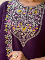 Rayon Cotton Silk 3-Piece Suit Set