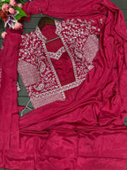 Embroidered Sequin Jacket with Ready-to-Wear Saree and Belt