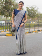 Printed  Mulmul Cotton Saree for Woman