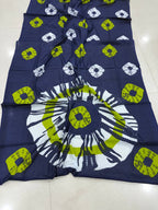 Mulmul Cotton Tie-dye Printed Saree