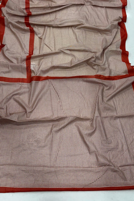 Mulmul Cotton Block Printed Saree