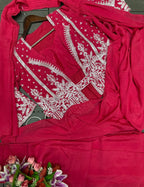 Ready-to-Wear Saree with Embroidered Sequin Jacket and Belt