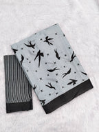 Mulmul Cotton Jaipur Block Print Saree