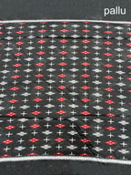 Mulmul Cotton Ikkat Print Saree