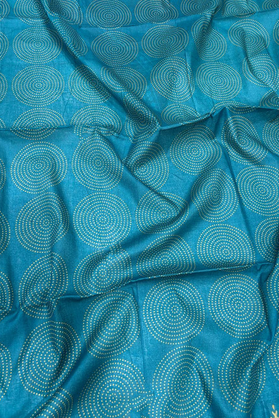 Mulmul Cotton Bandhni Hand Block Print Saree