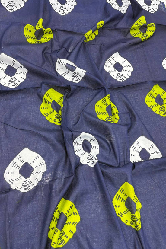 Mulmul Cotton Tie-dye Printed Saree