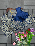 Stylish Embroidered Sequin work Ready-to-Wear Saree
