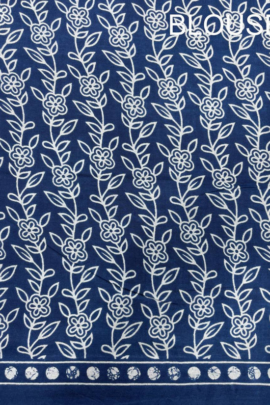 Mulmul Cotton Abstract Printed Saree