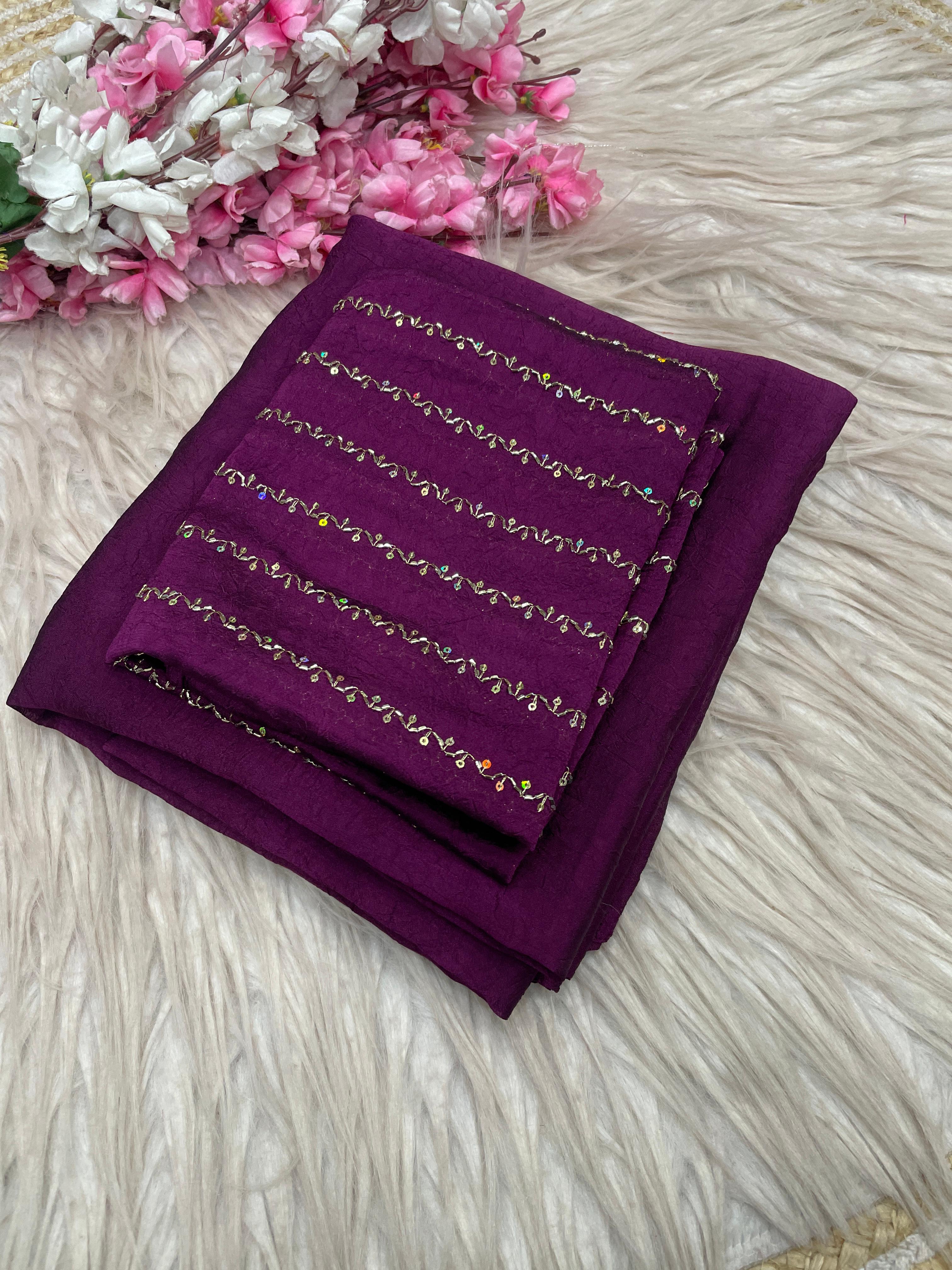 Rangoli Karsh With Sequence Work All Over Saree