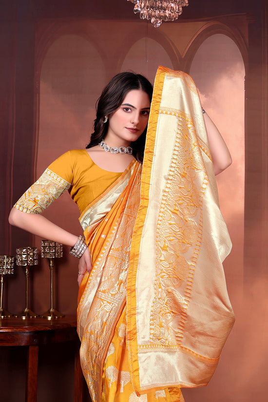 Ready to Wear Jacquard Pure Silk Saree